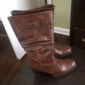 Brown boots